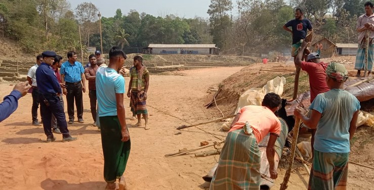 খাগড়াছড়িতে ১৮ ইটভাটা গুঁড়িয়ে দিয়েছে প্রশাসন